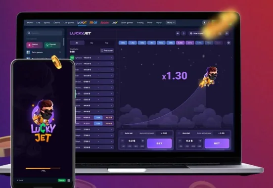 Скриншот мобильной версии Lucky Jet